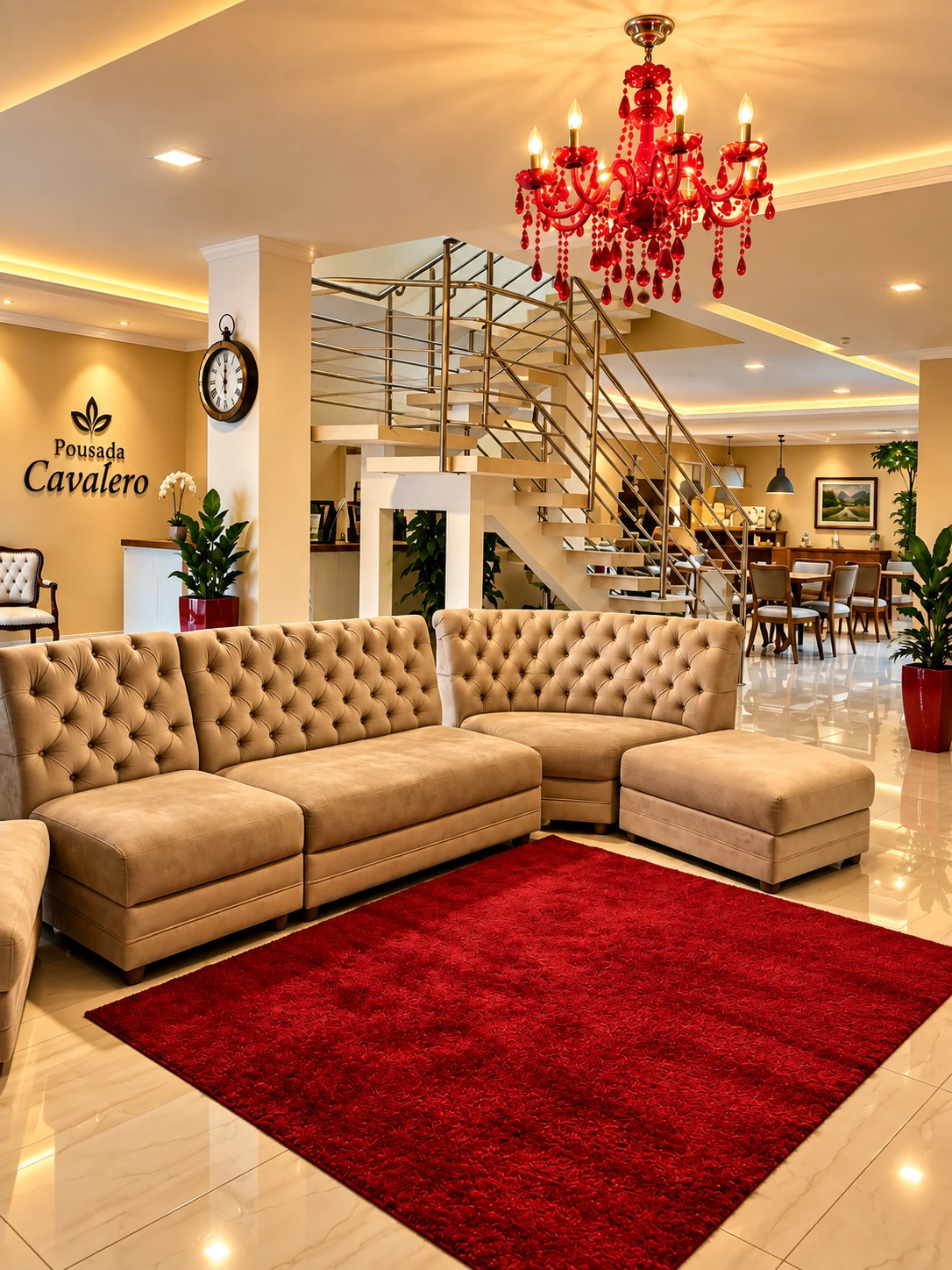 Lounge da Pousada Cavalero