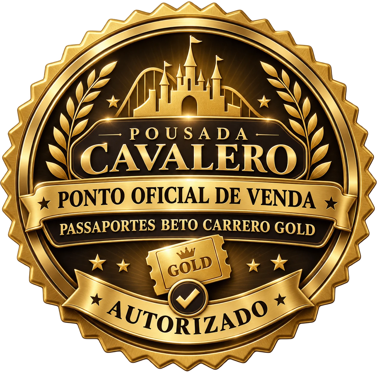 Ponto oficial de venda de passaportes Beto Carrero Gold autorizado
